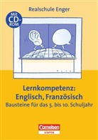 F&ouml;rderverei Realsch Enger, Realschule Enger - Lernkompetenz: Englisch, Franz&ouml;sisch, m. CD-ROM
