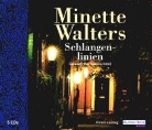 Minette Walters, Monika Kroll - Schlangenlinien, 5 Audio-CDs (Hörbuch)