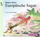 Dimiter Inkiow, Wilfried Gebhard, Peter Kaempfe - Europ&auml;ische Sagen, Audio-CD (Audio book)