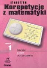 Halina Sabok - Zeszyt 1 gimnazjum Korepetycje z matematyki