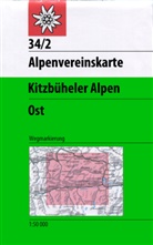 Alpenverein, Alpenverein, Deutsche Alpenverein, Deutscher Alpenverein, Deutscher Alpenverein e V, Deutscher Alpenverein... - Alpenvereinskarten: Kitzb&uuml;heler Alpen - Ost