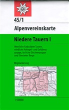 Oesterreichische Alpenverein, Oesterreichischer Alpenverein, &Ouml;sterreichischer Alpenverein, Oesterreichischer Alpenverein, &Ouml;sterreichischer Alpenverein - Niedere Tauern 1. Tl.1