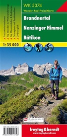freytag &amp; berndt, freytag &amp; berndt, Freytag-Berndt und Artaria KG, Freytag-Bernd und Artaria KG, Freytag-Berndt und Artaria KG - Freytag Berndt Wanderkarten: Freytag & Berndt Wander-, Rad- und Freizeitkarte Brandnertal, Nenzinger Himmel, R&auml;tikon