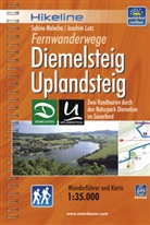 Esterbauer Verlag, Lutz, Joachim Lutz, Malech, Sabin Malecha, Sabine Malecha... - Hikeline Wanderf&uuml;hrer Fernwanderwege Diemelsteig, Uplandsteig