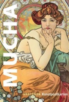 Alfons Mucha - Mucha, Postkartenbuch