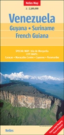 G&uuml;nte Nelles, G&uuml;nter Nelles - Nelles Maps: Venezuela, Guyana, Suriname, French Guiana 1:2 500 000