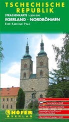 Klaus H&Atilde;&para;fer, Klau H&ouml;fer, Klaus H&ouml;fer - H&ouml;fer Stra&szlig;enkarten: H&ouml;fer Stra&szlig;enkarte Tschechische Republik, Egerland-Nordb&ouml;hmen