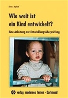 Ernst J Kiphard, Ernst J. Kiphard - Wie weit ist ein Kind entwickelt?