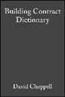 Cavender, Simon Cavender, Cavender Simon, Chappell, David Chappell, MARSHALL... - Building Contract Dictionary