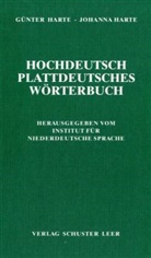 G&uuml;nter Harte, Johanna Harte, Institut f&uuml;r Niederdeutsche Sprache - Hochdeutsch - plattdeutsches W&ouml;rterbuch