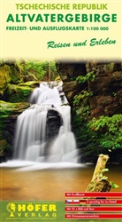 Klau H&ouml;fer, Klaus H&ouml;fer - H&ouml;fer Freizeit- und Ausflugskarten: H&ouml;fer Freizeit- und Ausflugskarte Tschechische Republik, Altvatergebirge