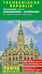 H&ouml;fer, Klau H&ouml;fer, Klaus H&ouml;fer, Lar H&ouml;fer, Lars H&ouml;fer - H&ouml;fer Stra&szlig;enkarten: H&ouml;fer Stra&szlig;enkarte Tschechische Republik, Nordb&ouml;hmen-Ostb&ouml;hmen