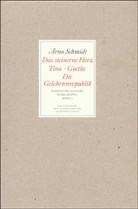 Arno Schmidt - Werke, Bargfelder Ausgabe, Werkgr.1 - 2: Das steinerne Herz, Tina, Goethe, Die Gelehrtenrepublik