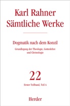 Karl Rahner, Karl (Prof.) Rahner, Peter Walter, Hauber, Michae Hauber, Michael Hauber... - S&auml;mtliche Werke - 22/1A: Karl Rahner S&auml;mtliche Werke. Tl.1A