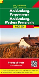 Freytag-Berndt und Artaria KG, Freytag-Bernd und Artaria KG, Freytag-Berndt und Artaria KG - Freytag Berndt Autokarte: Freytag & Berndt Autokarte Mecklenburg-Vorpommern / Mecklenburg-Western Pomerania. Mecklembourg-Pom&eacute;ranie occidentale / Meclenburgo-Pomerania Occidentale / Mecklemburgo-Pomerania Occidental
