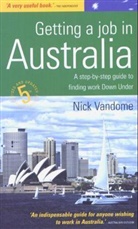 Nick Vandome, Vandome Nick, How to Books - Getting a Job in Australia