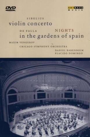 Chicago Symphony Orchestra (CSO), Daniel Barenboim & Plácido Domingo - Sibelius - Violin Concerto / De Falla - Nights in the Gardens of Spain Arthaus Musik