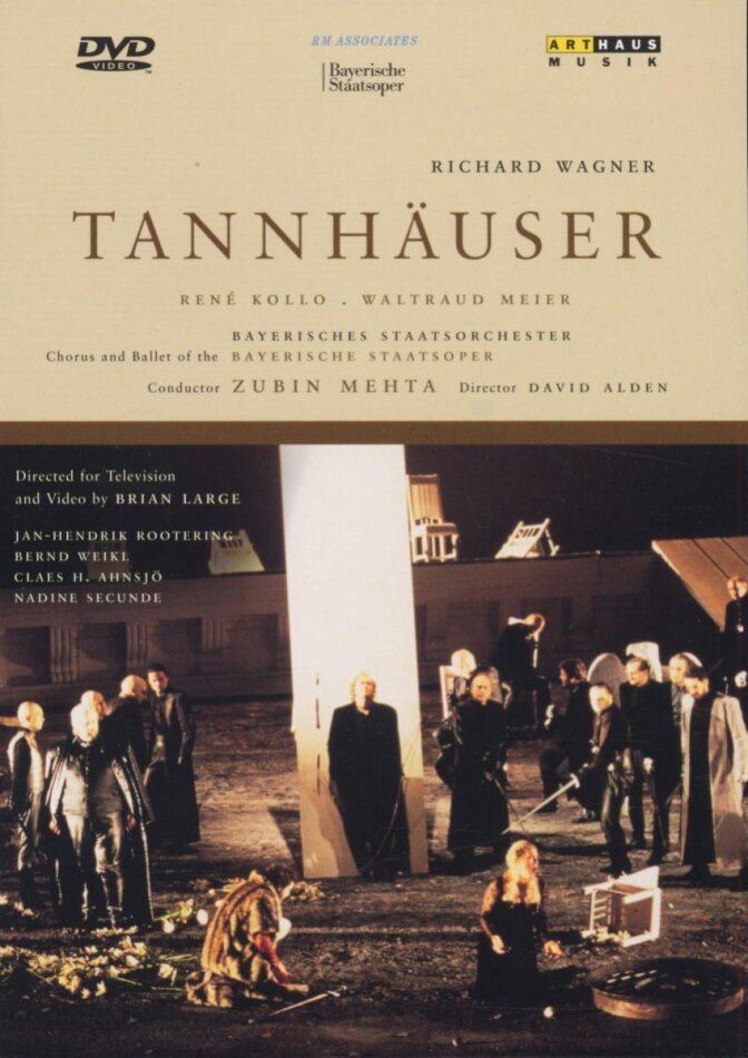 Bayerisches Staatsorchester, Zubin Mehta & Nadine Secunde - Wagner - Tannhäuser Arthaus Musik, 2 DVDs