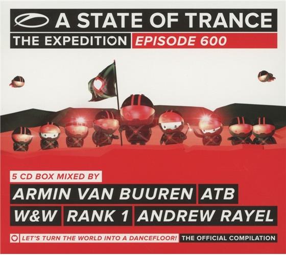 Armin Van Buuren & Friends - A State Of Trance 600 5 CDs