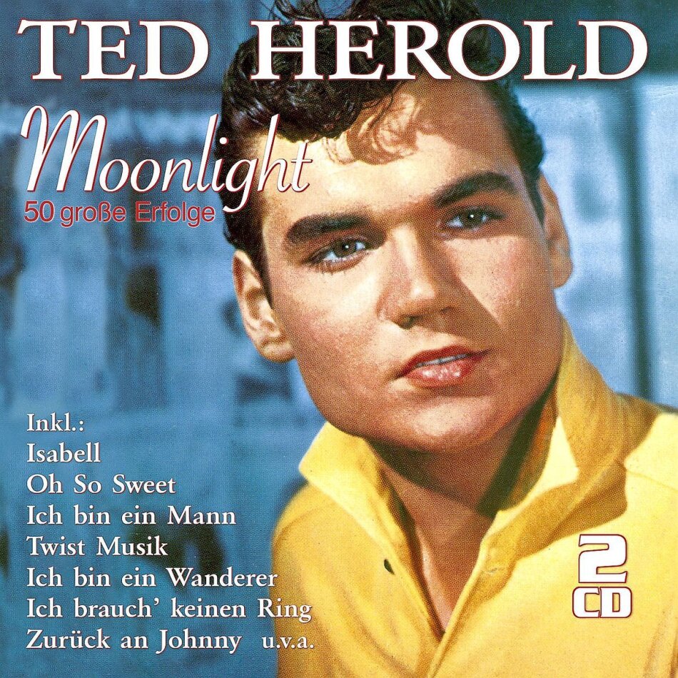 Ted Herold - Moonlight-50 Grosse Erfolge 2 CDs