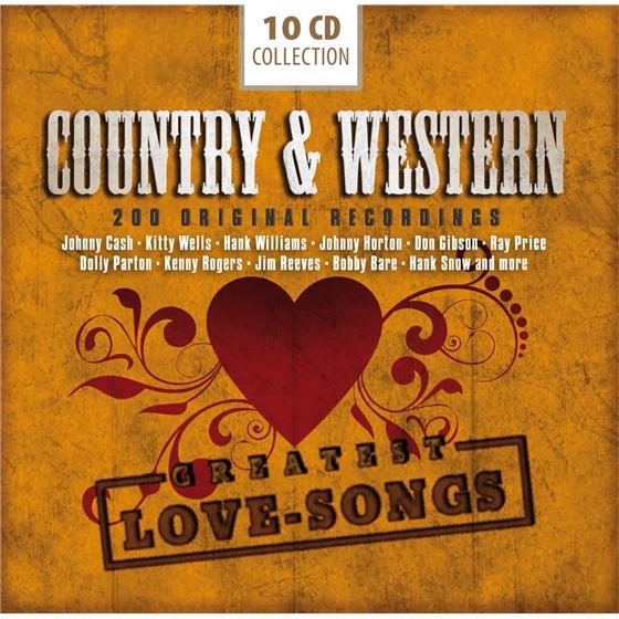 200 Greatest Love Songs - Various - Country 10 CDs
