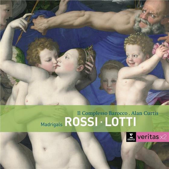 Salamone Rossi (1570-1630), Lotti, Alan Curtis & Il Complesso Barocco - Madrigals - Madrigale - Virgin Veritas x2 2 CD