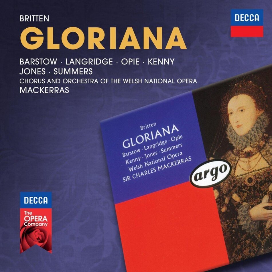 Sir Charles Mackerras, Jenevora Williams, John Shirley-Quirk, Philip Langridge, Jonathan Summers, … - Gloriana 2 CDs