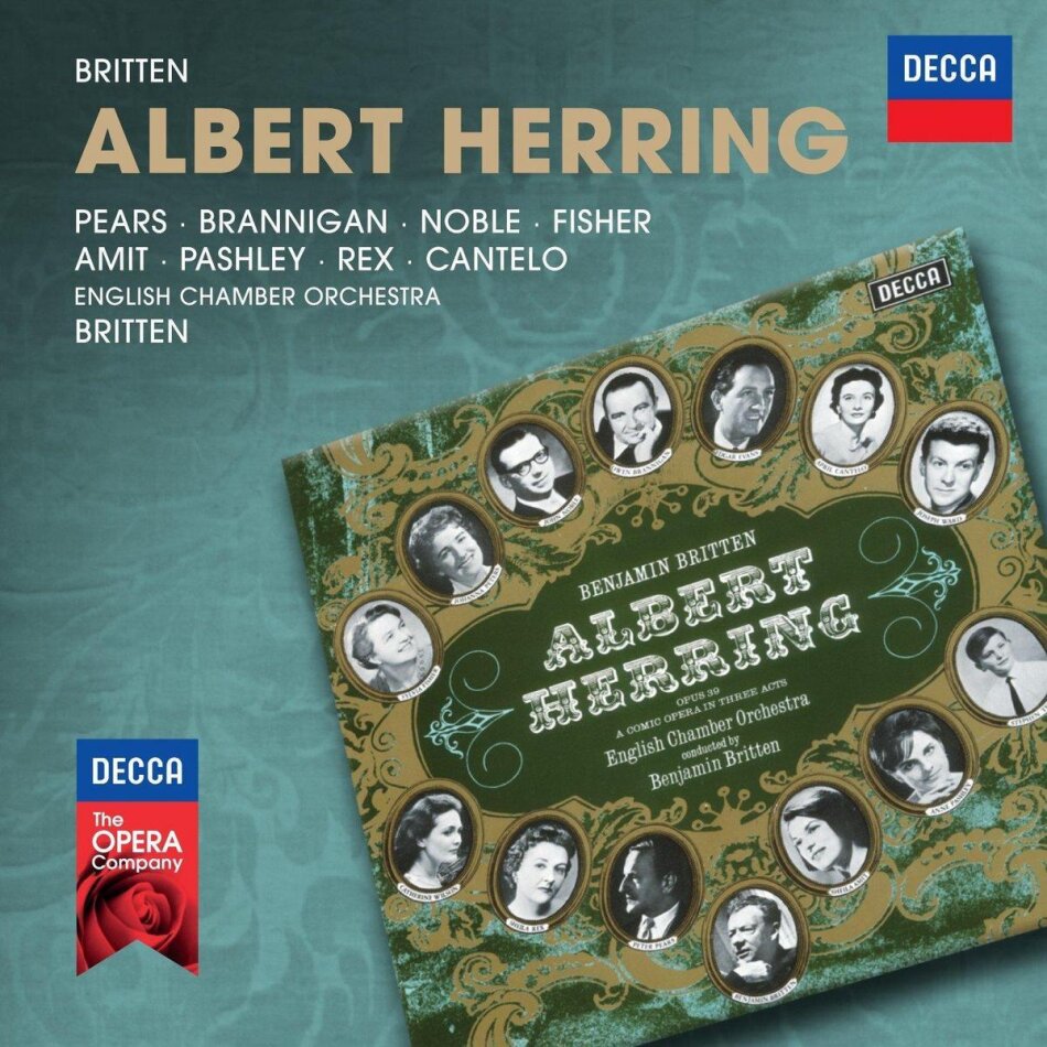 John Noble, Sylvia Fisher, Sheila Amit, Anne Pashley, Sheila Rex, … - Albert Herring 2 CD