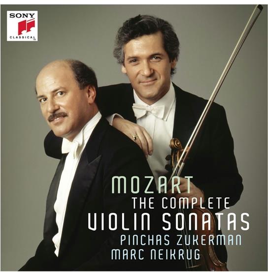Wolfgang Amadeus Mozart (1756-1791), Pinchas Zukerman & Marc Neikrug - Complete Sonatas For Violin And Piano 6 CD