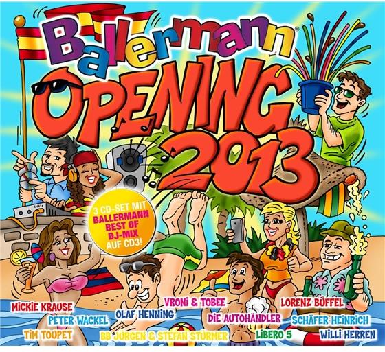 Ballermann Opening 2013 3 CDs