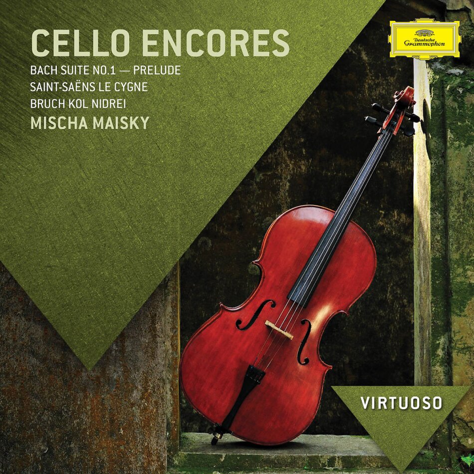 Johann Sebastian Bach (1685-1750), Camille Saint-Saëns (1835-1921), Max Bruch (1838-1920) & Mischa Maisky - Cello Encores - Prelude / Le Cygne / Kol Nidrei