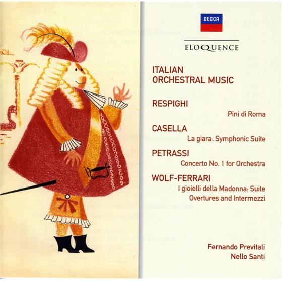 Alfredo Casella (1883-1947), Ottorino Respighi (1879-1936), Giorgio Federico Ghedini (1892-1965), Goffredo Petrassi (1904-2003), Ermanno Wolf-Ferrari (1876-1948), … - Werke Von Casella, Respighi, Ghedini, Petrassi, Wo 2 CD
