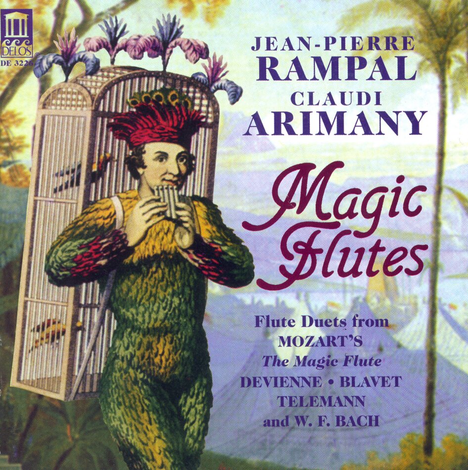 Wolfgang Amadeus Mozart (1756-1791), Francois Devienne, Blavet, Georg Philipp Telemann (1681-1767), … - Magic Flutes - Flute Duets