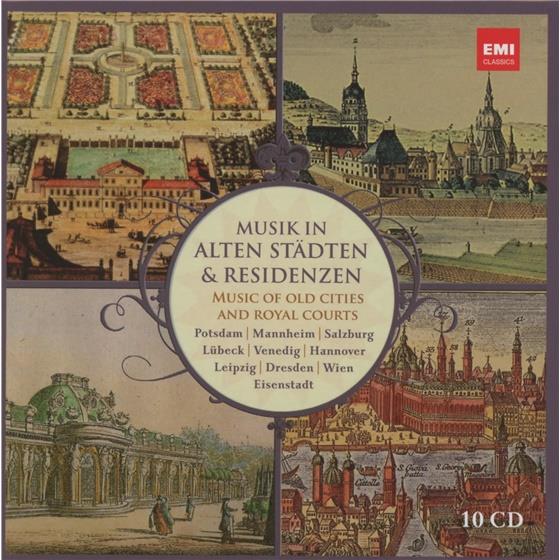 Wolfgang Amadeus Mozart (1756-1791), Georg Friedrich Händel (1685-1759), Steffani & Nikolaus Harnoncourt - Musik In Alten Staedten & Resi 10 CD