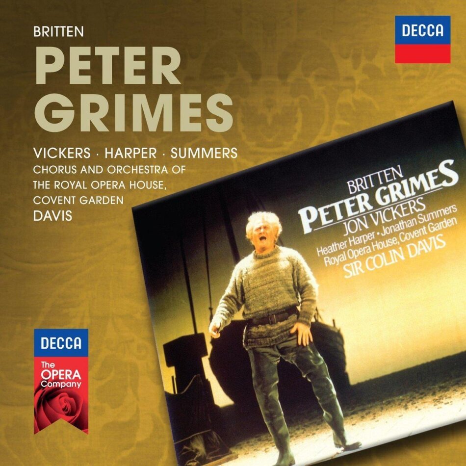 Jon Vickers, Heather Harper, Jonathan Summers, Sir Benjamin Britten (1913-1976), … - Peter Grimes 2 CDs