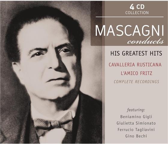 Beniamino Gigli, Giulietta Simionato & Pietro Mascagni (1863-1945) - Cavalleria Rusticana, L' Amico Fritz 4 CD