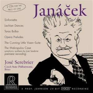 Leos Jan&aacute;cek (1854-1928) & Jos&eacute; Serebrier - Janacek - HDCD