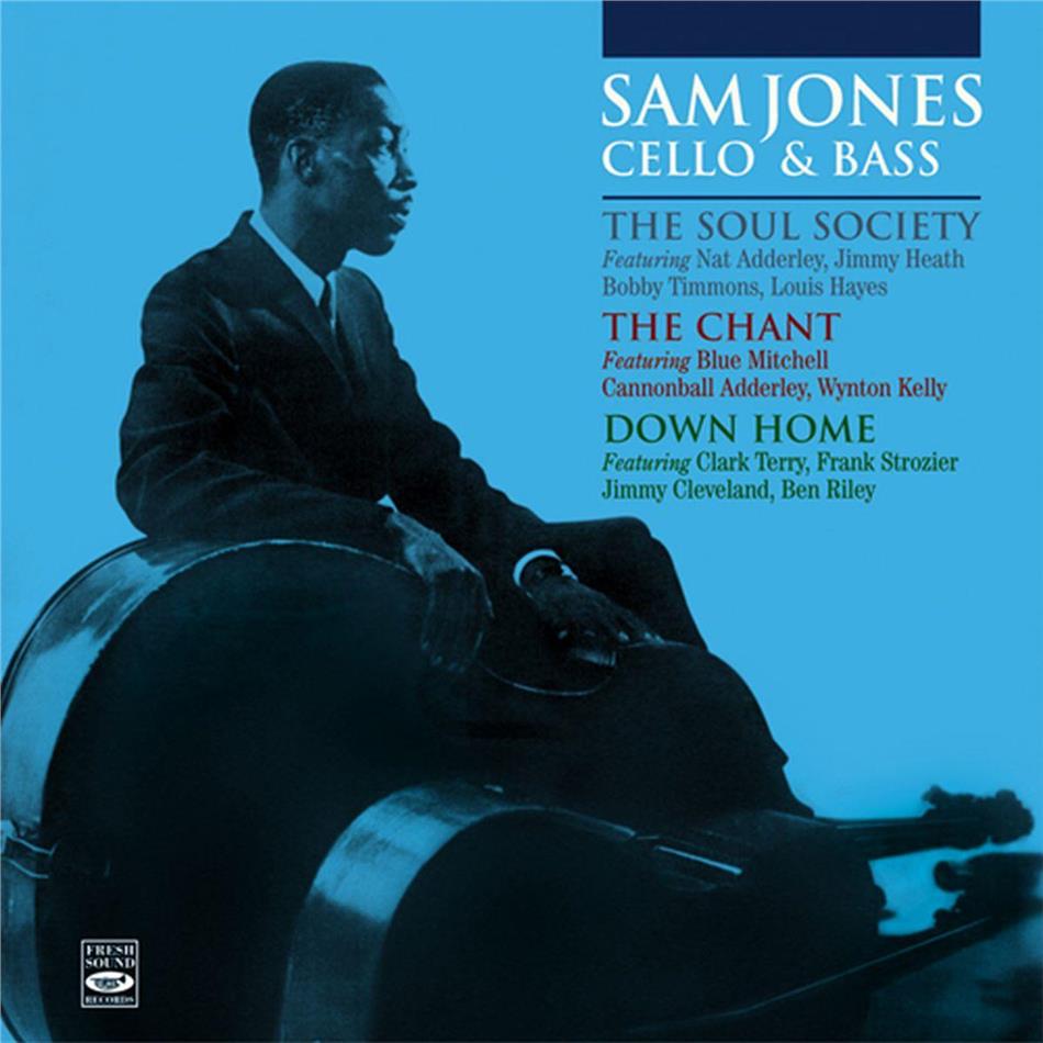 Sam Jones - Soul Society / Chant / Down Home 2 CDs