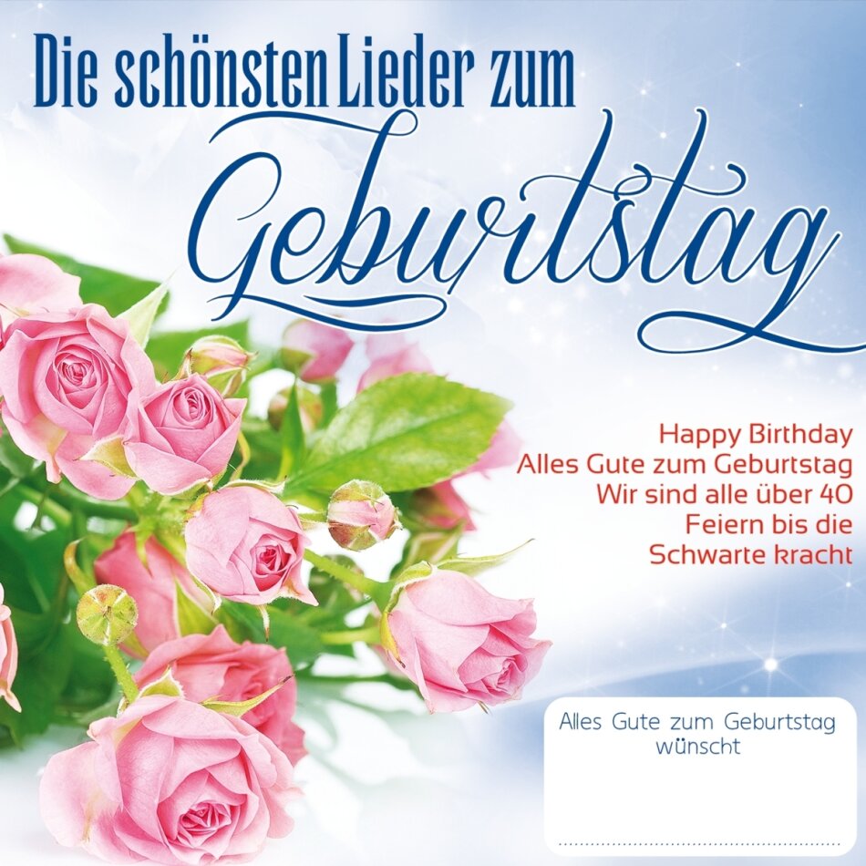 Die Schönsten Lieder Zum Geburtstag 2 CDs