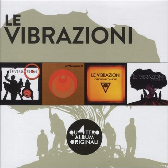 Le Vibrazioni - qu4ttro album originali 4 CD