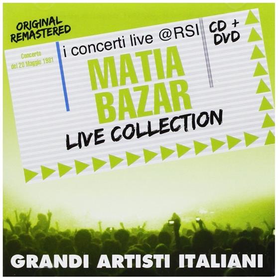 Matia Bazar - Live Collection CD + DVD