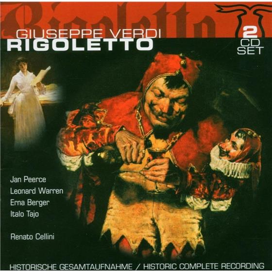 Jan Peerce, Leonard Warren, Erna Berger & Giuseppe Verdi (1813-1901) - Rigoletto (Historische Gesamtaufnahme) 2 CDs