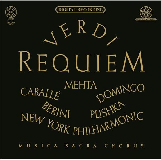 Montserrat Caballé, Plácido Domingo, Giuseppe Verdi (1813-1901), Zubin Mehta & New York Philharmonic Orchestra - Requiem 2 CD