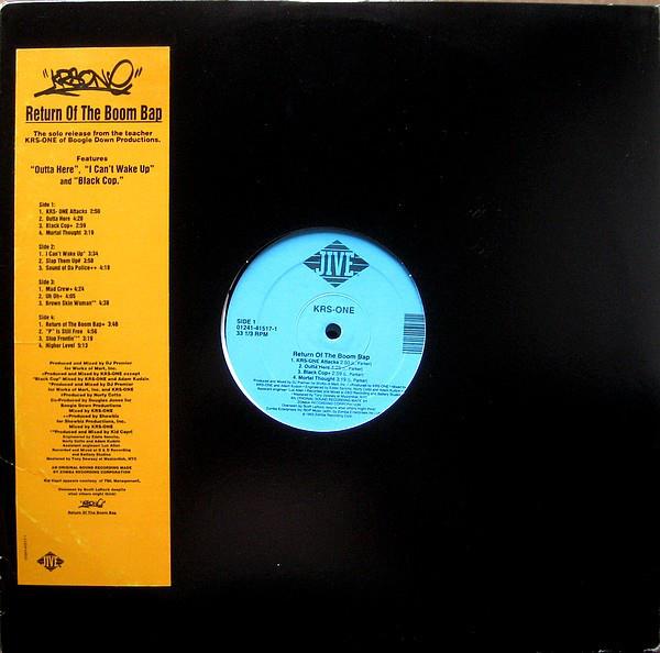 Krs-One - Return Of The Boom Bap 2 LPs