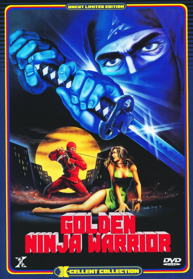 Golden Ninja Warrior (1986) X-cellent Collection, Kleine Hartbox, Limited Edition, Uncut