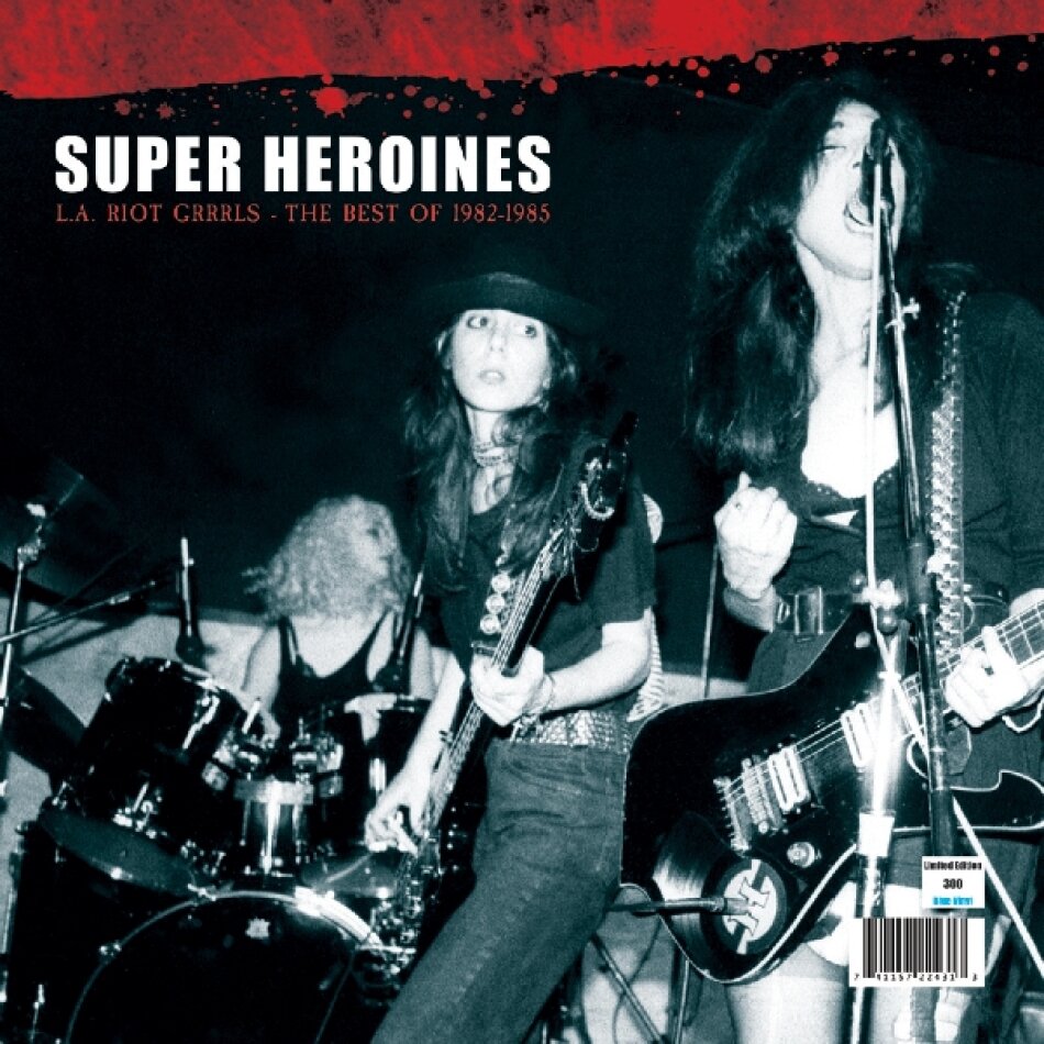 Super Heroines - La Riot Grrrls: Best Of 1982-1985 Édition Limitée, LP