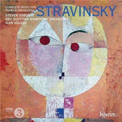 Igor Strawinsky (1882-1971), Ilan Volkov & Steven Osborne - Complete Music For Piano & Orchestra