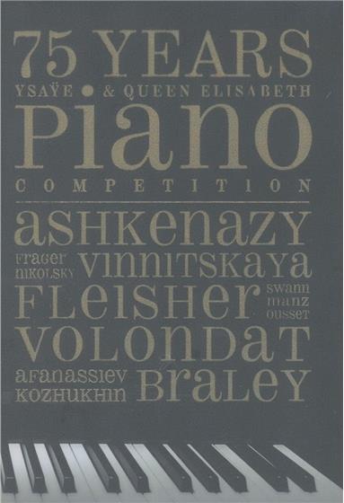 Vladimir Ashkenazy, Anna Vinnitskaya, Léon Fleisher & Frank Braley - 75 Years Ysaye & Queen Elizabeth Piano Competition 5 CDs