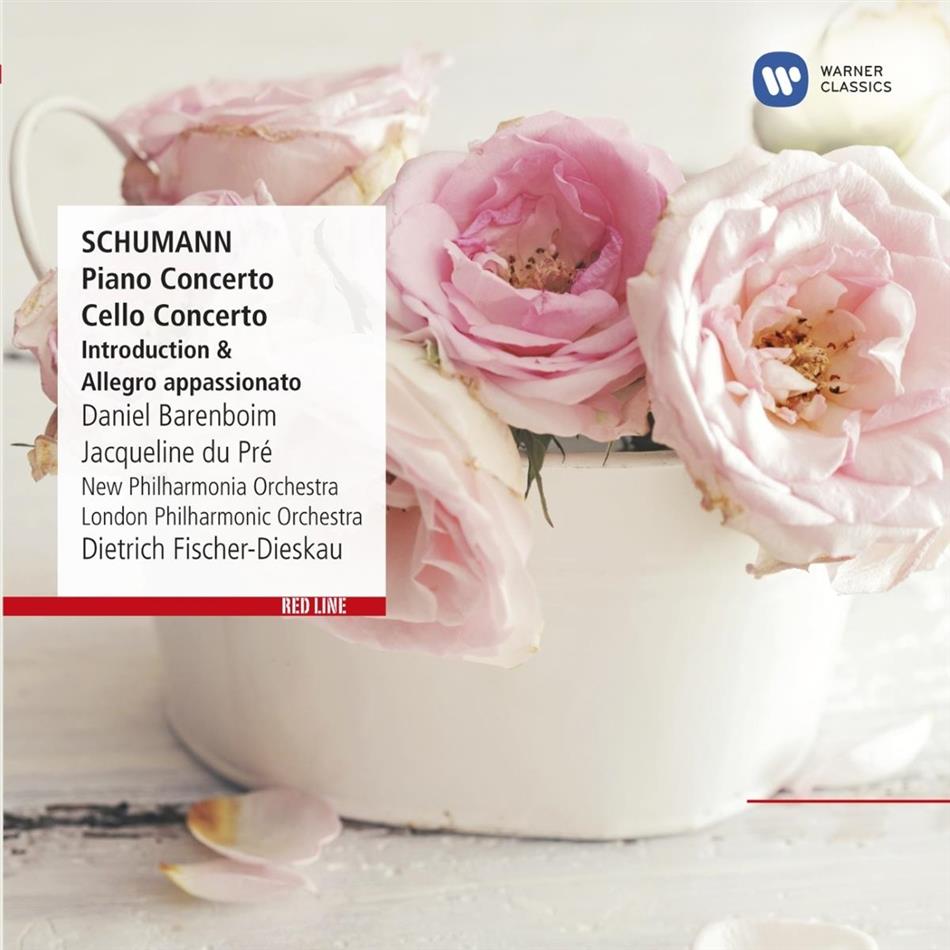 Robert Schumann (1810-1856), Daniel Barenboim & Jacqueline Du Pre - Cellokonzert, Klavierkonzert