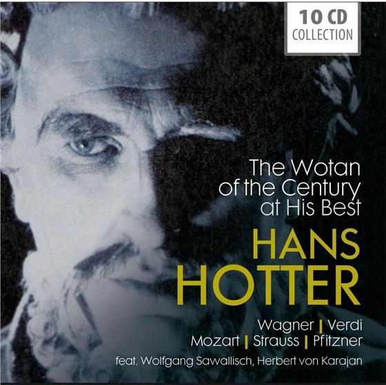 Richard Wagner (1813-1883), Giuseppe Verdi (1813-1901), Wolfgang Amadeus Mozart (1756-1791), Richard Strauss (1864-1949), … - The Wotan Of The Century At His Best 10 CD